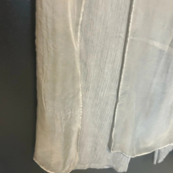 Fresh FX panelled long lagenlook layered skirt size S great contrasting fabric - Picture 4 of 11